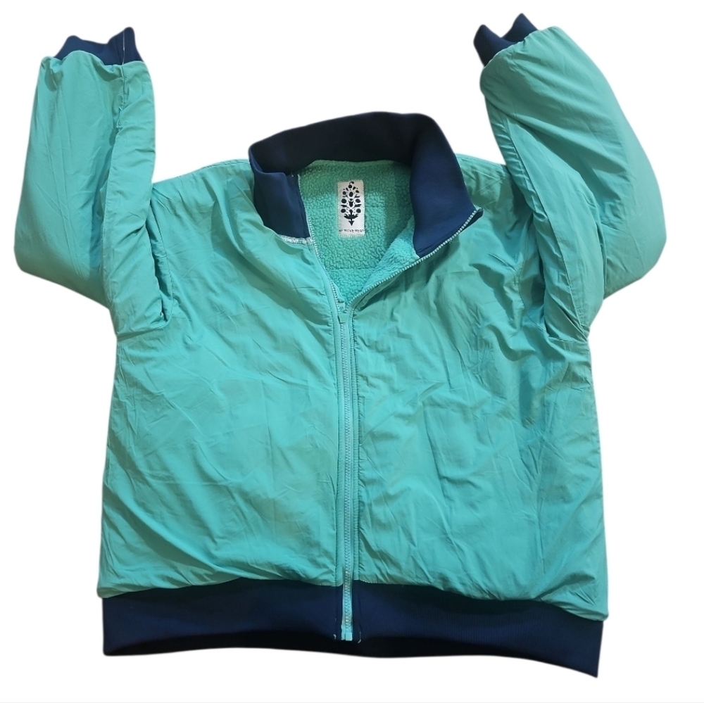 NWT Free People FP Movement Jacket Fleece Sherpa Jacket Sz L - Picture 12 of 14